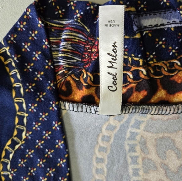 Cool Melon Polyester Cardigan - Picture 6 of 6